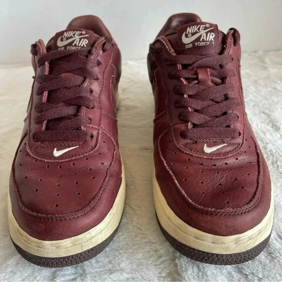 2004 Nike Air Force 1 Low “Aged Wine Women Size 8.5 - Picture 3 of 15